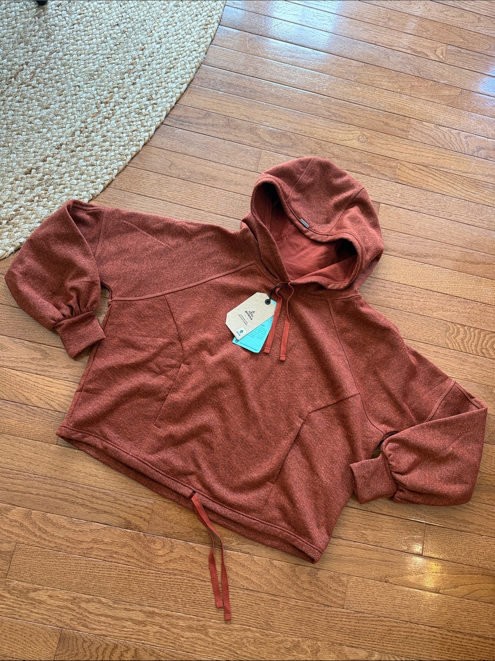 Prana 🧘🏼 🧡 ✌🏻 Ziller Gingerbread Pull-Over Hoodie
